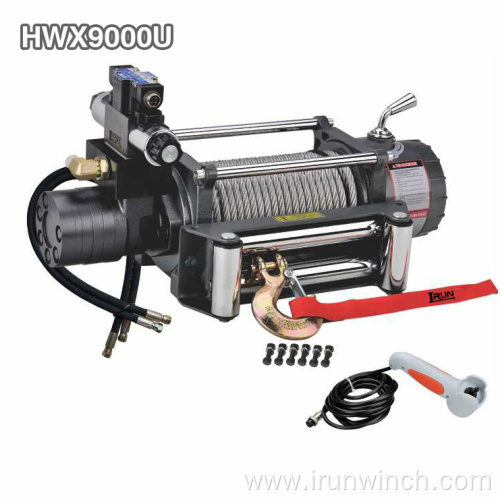 Hydraulic Recovery & Towing Winch 9000 Pounds